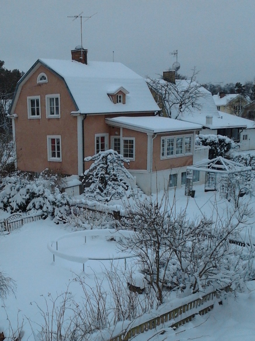 Vinter i kvarteret Sprätthöken