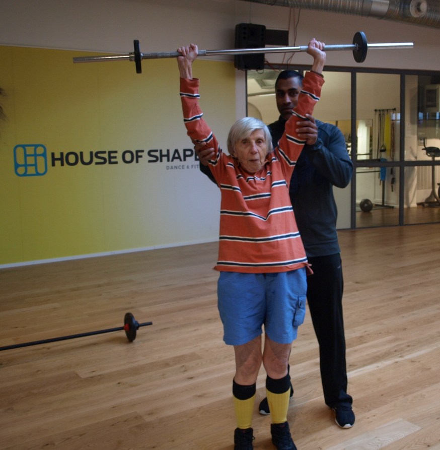 Johan och Jag på gymet