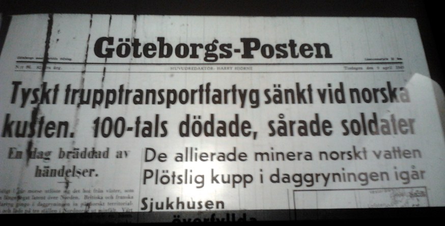 Göteborg tisdagen den 9 april 1940 – Olle Nystedts predikan