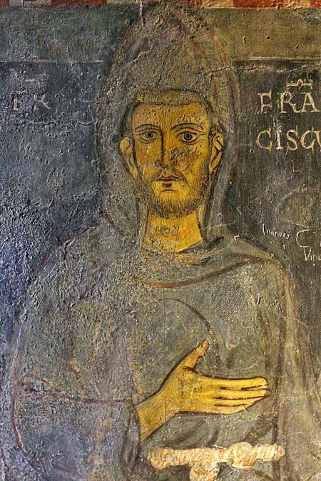 St. Francis. Sacro Speco at Subiaco. c.1224 or 1228